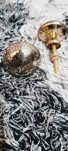 Bouton de porte en cuivre et laiton de style antique pour portes d'entrée armoires armoires tiroirs placards décor à la maison - Product Image 3