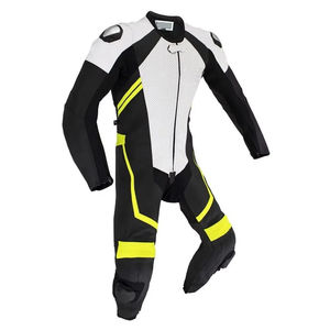 Traje de Carreras de Motociclismo Personalizado al por Mayor, Impermeable, Transpirable y Cortavientos, Último Modelo, Trajes de Carreras de Cuero Vacuno Genuino - Product Image 6