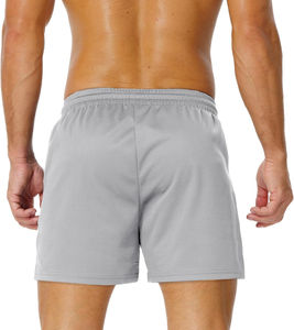 Custom <b>Men's</b> Summer Quick Dry Workout Running <b>Shorts</b> Elastic Waist 100% Polyester <b>Baggy</b> Sweat <b>Shorts</b> Casual Style Solid Pattern - Product Image 4