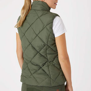 Gilet matelassé sans manches pour femme, coupe-vent léger, idéal pour l'équitation et les activités de plein air - Product Image 5