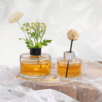 Bouteille vide de diffuseur en verre de parfum d'aromathérapie de forme spéciale de nouveau design