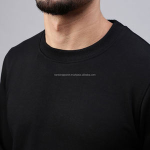 Nardon Apparel Sweatshirts personnalisés pour hommes 100% coton Pull rabattu avec impression numérique Broderie teinte unie pour l'hiver - Product Image 6