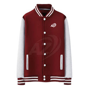 Chaqueta de Hombre con Cuello Alto, Mezcla de Algodón y Lana, Transpirable, de Secado Rápido, con Logotipo Personalizado para la Temporada de Invierno, de la Mejor Calidad - Product Image 1