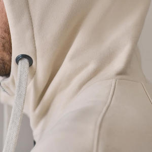 Full-Zip Hoodie for Men Custom Sweatshirt With Hooded Organic Cotton Terry Men's Hoodies Zipper Hoodie Sweatshirts - Product Image 3