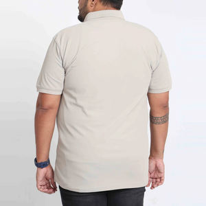 เสื้อโปโลผ้าฝ้ายสำหรับผู้ชายเสื้อโปโลขนาดใหญ่พิเศษดีไซน์ตามสั่ง - Product Image 2