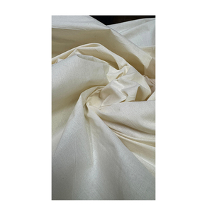 Tela de algodón muselina pesada ecológica teñida lisa de buena calidad hecha en la India para hacer cojines y hamacas - Product Image 1