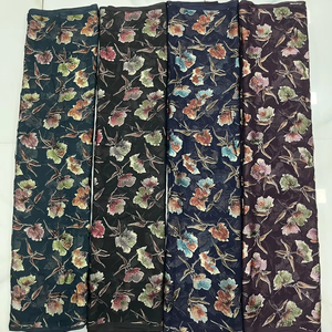 ชุดเดรสผ้าส่าหรีแบบผ้าพิมพ์ลายบราสโซเส้นใยเนื้อวิสโซบริสุทธิ์ - Product Image 2