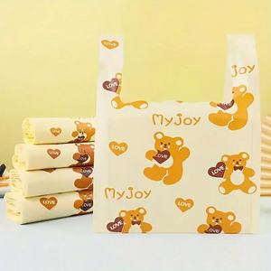 ถุงพลาสติกสำหรับร้านขายยาซูเปอร์มาร์เก็ตเสื้อยืดถุงช้อปปิ้งพลาสติก - Product Image 2