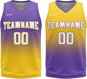 Uniforme de basket-ball léger de style unique de couleur unie uniforme de basket-ball de qualité supérieure pour adulte - Product Image 3