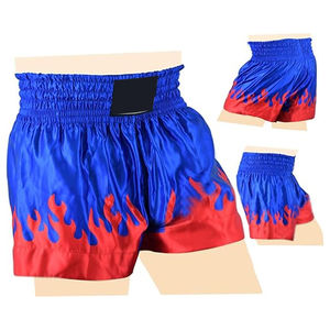 กางเกงขาสั้นมวยไทยขาสั้นแบบย้อนยุคกางเกงต่อยมวย - Product Image 2