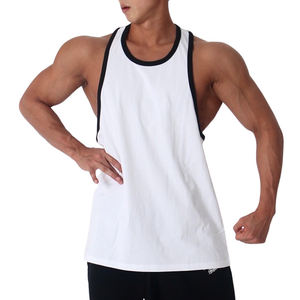 Camiseta Deportiva de Tirantes para Hombre, Personalizable con Logotipo, Ajuste Deportivo, para Correr, Cuello Redondo - Product Image 2