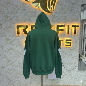 เสื้อฮู้ดสวมหัวสำหรับผู้ชายเสื้อฮู้ดแบบกำหนดเองแฟชั่นใหม่ - Product Image 4