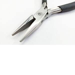 Logo personnalisé noir chaîne nez pince avec poignée lisse poignée en mousse pour la fabrication de bijoux outils état nouveau - Product Image 4