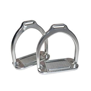 Estribos de caballo de diseño personalizado de alta calidad Nuevo estilo de acero inoxidable Estribos de equitación ecuestre Proveedor al por mayor - Product Image 3