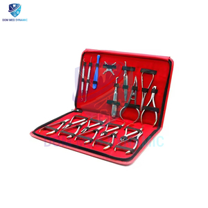 Kit de instrumentos compuestos y alicates de ortodoncia Dental de alta calidad de 18 piezas | Juego de herramientas de tirantes de acero inoxidable para clínica Dental - Product Image 5