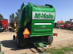 เครื่องอัดฟางกลม McHale V6750 แบบห้องอัดแปรผัน พร้อมมอเตอร์และชุดเกียร์เป็นส่วนประกอบหลัก - Product Image 5
