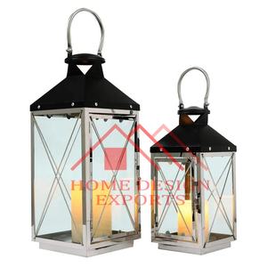 Home <b>Lantern</b> Outdoor Gold <b>Silver</b> Multi-Size Candle <b>Lantern</b> Latest Decor Classic Stainless <b>Lantern</b> Stand Steel Garden - Product Image 3