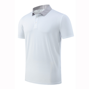 OEM nuevo 2024 logotipo bordado personalizado hombres poliéster spandex negocios trabajo Polo camisetas hombres Premium uniforme Golf Polo camisas - Product Image 2