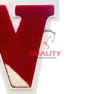 Custom Chenille Embroidered Patch Letter Iron Patches for Clothing Custom Design Fashion Use Embroidery Chenille Patches - Product Image 3