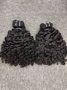 Top vente birman bouclés 100% cheveux vietnamiens bruts cheveux bouclés birmans vendeurs vente chaude de haute qualité cheveux humains vierges bruts - Product Image 4