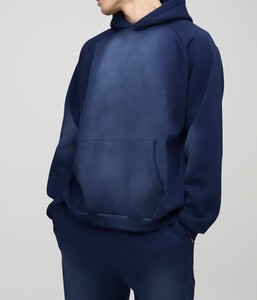 Bonne qualité personnalisé couleur taille hommes survêtement ensemble respirant imprimé vêtements d'hiver survêtement le plus demandé tenue lavé à l'acide - Product Image 5