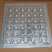 Bagian Logam Lempengan Baja Tahan Karat Anodized Pengolahan Layanan Pemotongan Laser Lembaran Logam