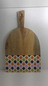 Prix Directs d'Usine - Planche à Découper en Bois Carrée Artisanale Haxagon International pour Accessoires de Cuisine - Product Image 3