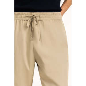 Pantalon décontracté Relax Fit 100% coton, tailles XL à 6XL, logo personnalisable, taille élastique, design cargo coloré MN-TRC-SS26-002 B - Product Image 2