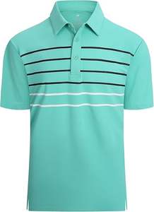 Vente en gros Fabricant de vêtements pour hommes Nouveau produit T-shirts polo pour hommes pour adultes et enfants avec chemise à col rabattu - Product Image 3