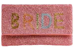 Bolso de mano de noche con bordado de fiesta de cuentas de lujo de alta calidad con acabado de estilo de joyería de declaración de Hiba Enterprises - Product Image 3