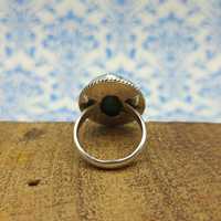 Haute qualité bohème bijoux femmes 925 argent Sterling naturel Arizona Turquoise Antique Look sain diamant perle principale