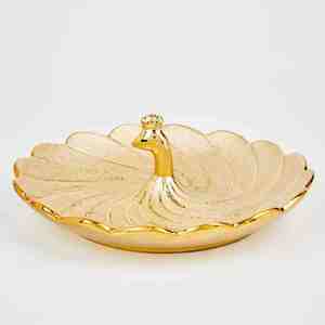 Bol de fruits secs en métal de cuivre pur stockage décoratif pour bol de noix bol de stockage de collation bonbons et collations durables - Product Image 5