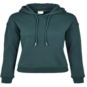 Sweat à capuche d'automne et d'hiver pour femmes européennes et américaines Nouveau style Sweat à capuche de couleur unie Sweat à capuche ample à manches longues OEM - Product Image 1