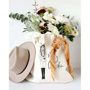 Stay Golden Women's Cotton Canvas Tote Bag - Product Image 4