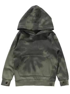 เสื้อฮู้ดสำหรับผู้ชายขนาดใหญ่พิเศษประดับด้วยพลอยเทียมสีพื้นย้อมสีแบบวินเทจสำหรับ2025ซักกรดแบบสั่งทำ - Product Image 3