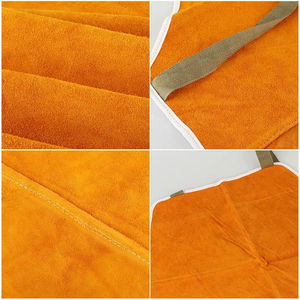 Wholesale High Quality Real Leather <b>Working</b> <b>Apron</b> Welding <b>Apron</b> Leather - Product Image 5
