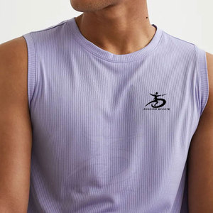 Camiseta sin Mangas de Punto Casual para Hombre, Diseño y Talla Personalizados, Ecológica, de Secado Rápido y Ligera, Top Deportivo - Product Image 5