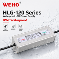 HLG-120 120W 12V 24V 36V 48V 10A 5A 3.3A 2.5A Composants électroniques importés Alimentation à découpage CA/CC