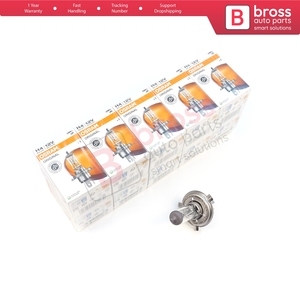 BHL598-1 10 Pieces ORIGINAL 64193 12V 60/55W H4 P43t <b>Halogen</b> <b>Bulb</b> for Headlight Low-Beam High-Beam Fog Lamp - Product Image 2