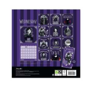 Calendario de pared estilo Miércoles 2026 - Product Image 3