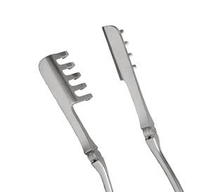 Adson Retractor 12 1/2 \ "4 & 5 Blunt Orthopedic Surgical Instrument Manual Power Source for Hospital Use needle holder sutur kit - Product Image 3