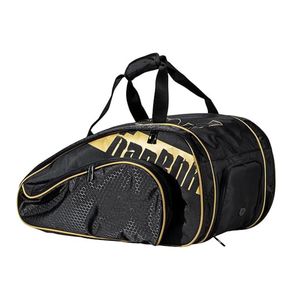 Sac à dos de pickleball tendance avec logo personnalisé, cadre externe, 600D, grande capacité, compartiment à chaussures, haute qualité - Product Image 1