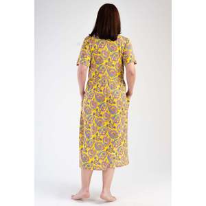 Robe KADIN P.MODAL XXL à manches courtes avec boutons et poches - SARI - SARI - Product Image 5