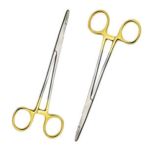 Venta al por mayor superventas Olsen Hegar Hemostat tijeras 2 T/C + o grado médico de acero inoxidable Certificado CE instrumentos quirúrgicos - Product Image 1
