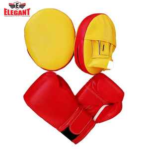 Laceup Boxing <b>Gloves</b> Made in Pakistan Custom Logo High Quality Punching Boxing <b>Gloves</b> by Elegant Sports - Product Image 2