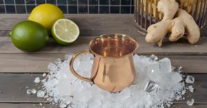 Pure Copper Moscow Mule Mug/Cup 14 Ounce Capacity <b>Plain</b> <b>Gift</b> Design for Tea & Water for Kitchen Use - Product Image 3