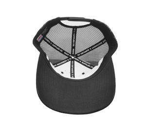Chapeaux de camionneur noirs de haute qualité, casquettes de camionneur en gros tissu OEM casquettes de sport pour hommes broderie Gorras personnalisée - Product Image 6