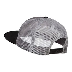 Gorra de camionero desgastada al por mayor, gorra de béisbol de 5 paneles con parte trasera de malla, gorras de camionero delanteras de espuma de sarga de algodón - Product Image 6