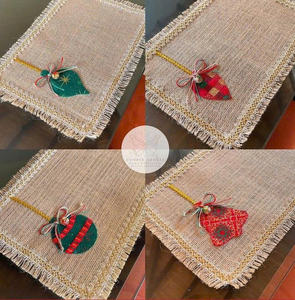 Mantel navideño grande, duradero, impermeable, perfecto para la decoración de banquetes y cenas de vacaciones - Product Image 4