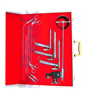 Ensemble de chirurgie micro-laryngée de haute qualité Source d'alimentation manuelle en acier inoxydable couteau rétracteur pince composants en plastique - Product Image 6